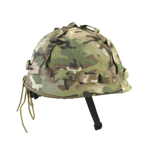 Kids M1 Tactical Helmet (ATP), The M1 Plastic Helmet with Cover – BTP offers a realistic, lightweight design for tactical games, training simulations, or costume use